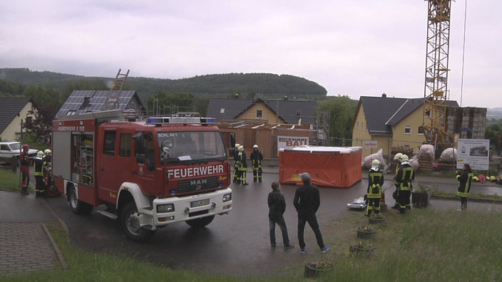 Einsatzübung in Bad Schlema 01.06.2012